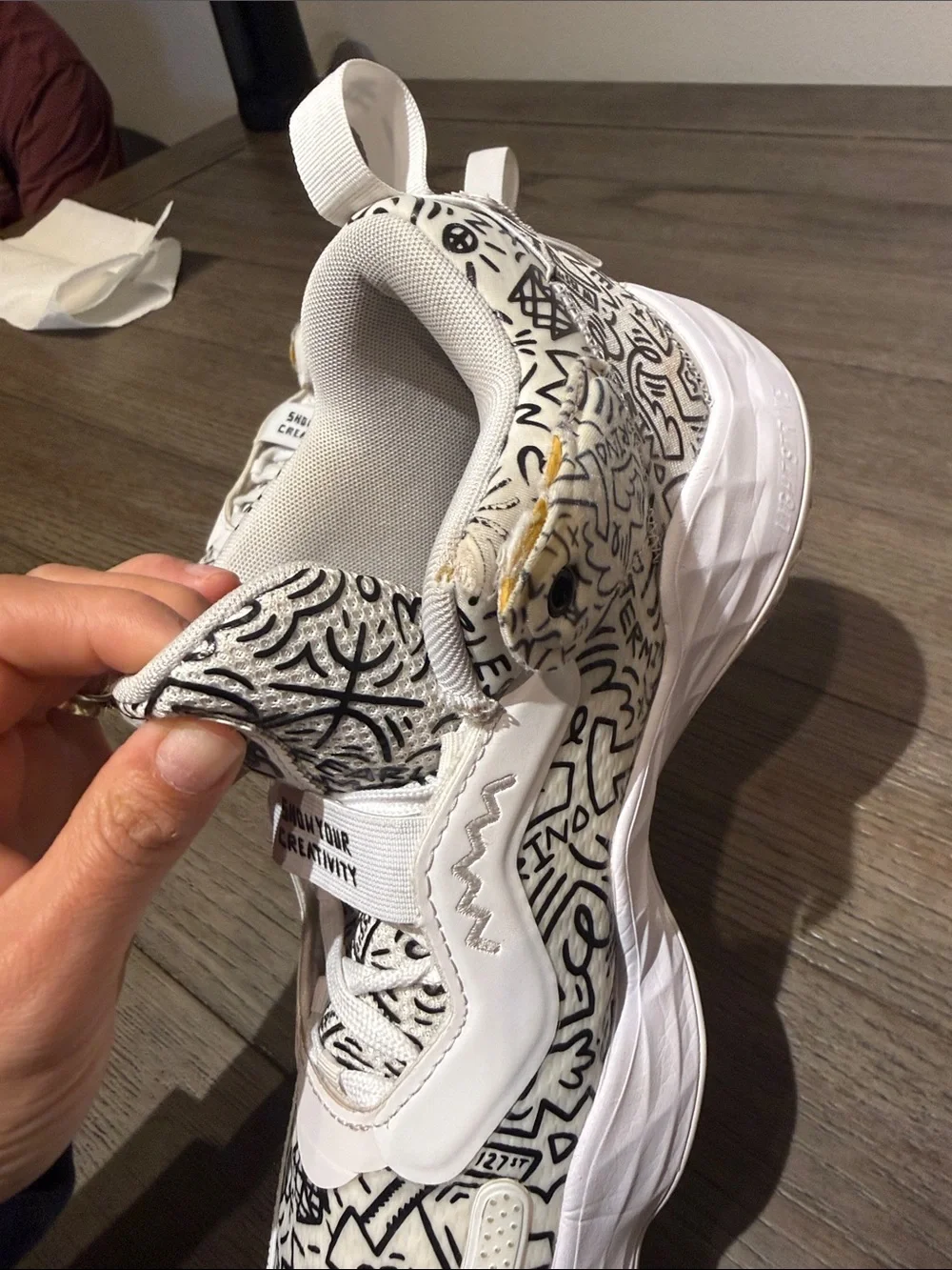 adidas stylish white